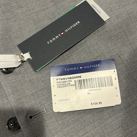 Tommy Hilfiger Flex Modern Fit Suit Separates Vest - Picture 3 of 4